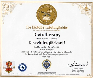 Certyfikat z dietoterapii chorób autoimmunologicznych.